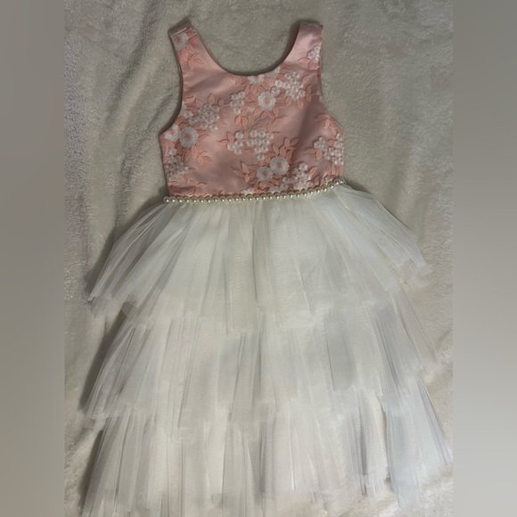 open lace back dress Macy Dress Satin Rust main image 1